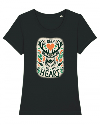 Deer to my heart Black