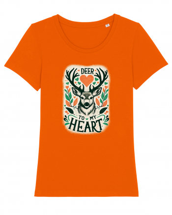 Deer to my heart Bright Orange