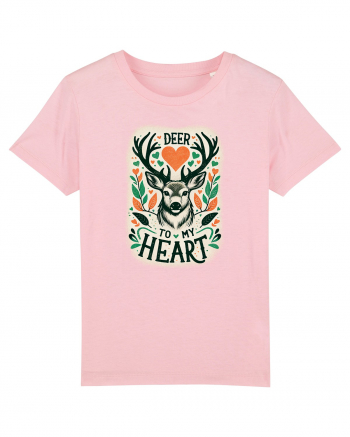 Deer to my heart Cotton Pink