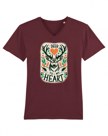 Deer to my heart Burgundy