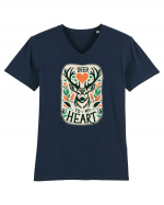 Deer to my heart Tricou mânecă scurtă guler V Bărbat Presenter