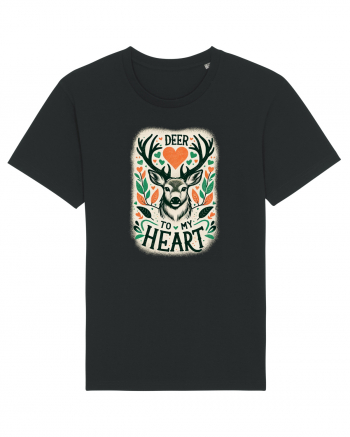 Deer to my heart Black