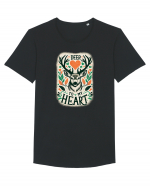 Deer to my heart Tricou mânecă scurtă guler larg Bărbat Skater