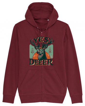 Deer to my heart Burgundy