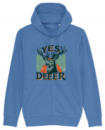 Deer to my heart Hanorac cu fermoar Unisex Connector