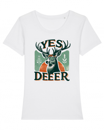 Deer to my heart White