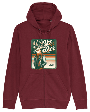 Yes deer Burgundy