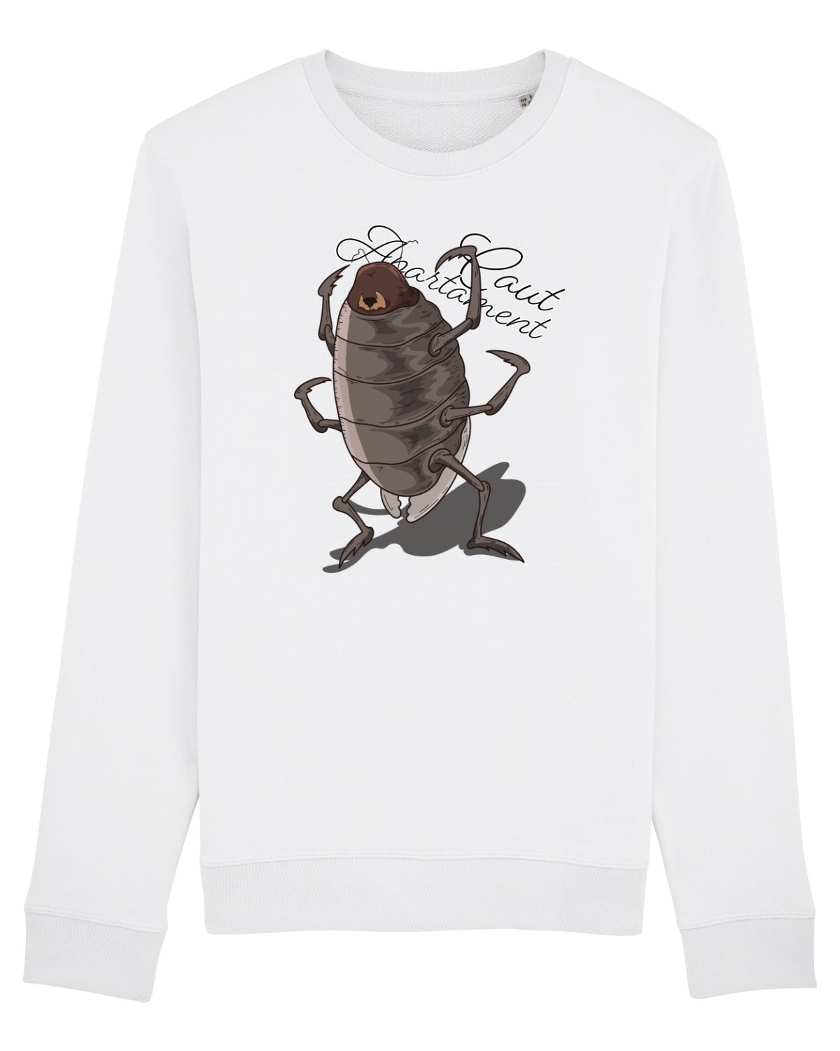 Bluză mânecă lungă Unisex Rise White