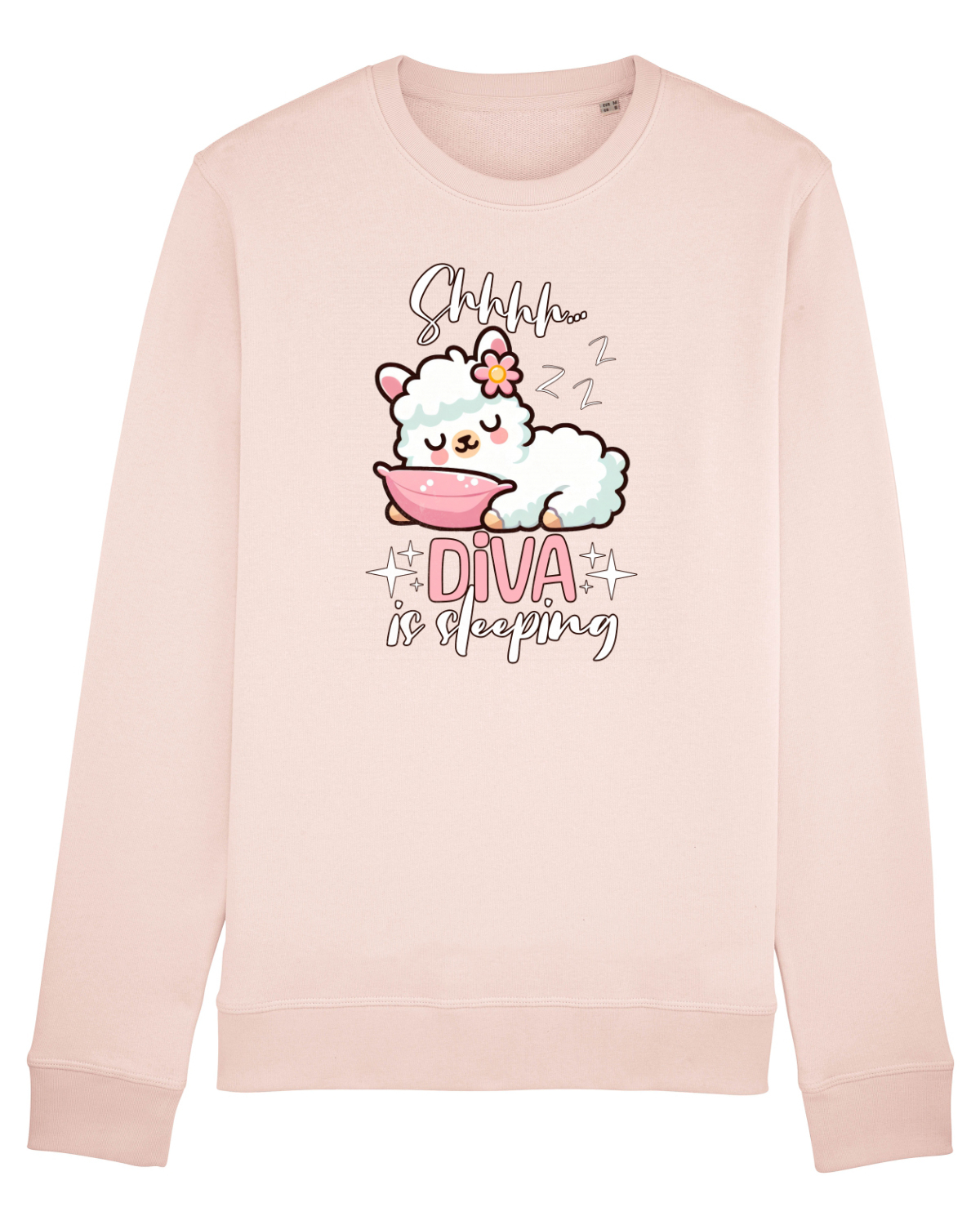 Bluză mânecă lungă Unisex Rise Candy Pink