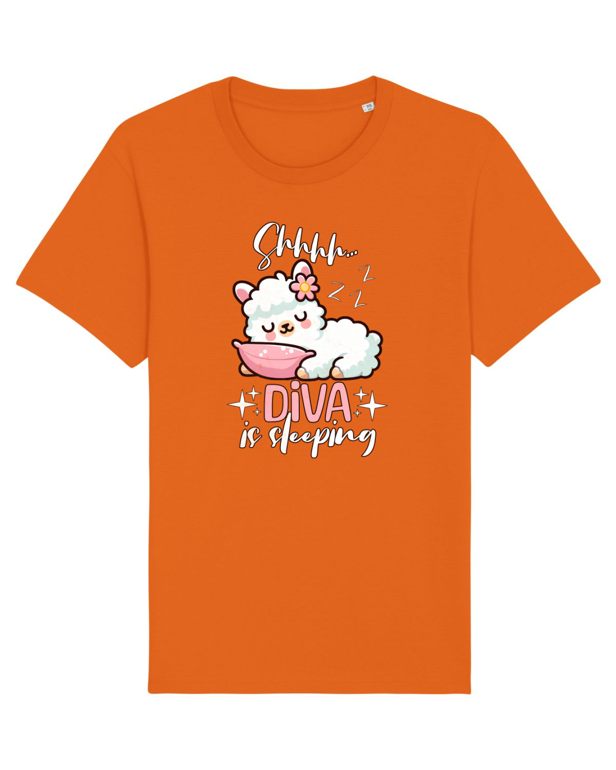 Tricou mânecă scurtă Unisex Rocker Bright Orange
