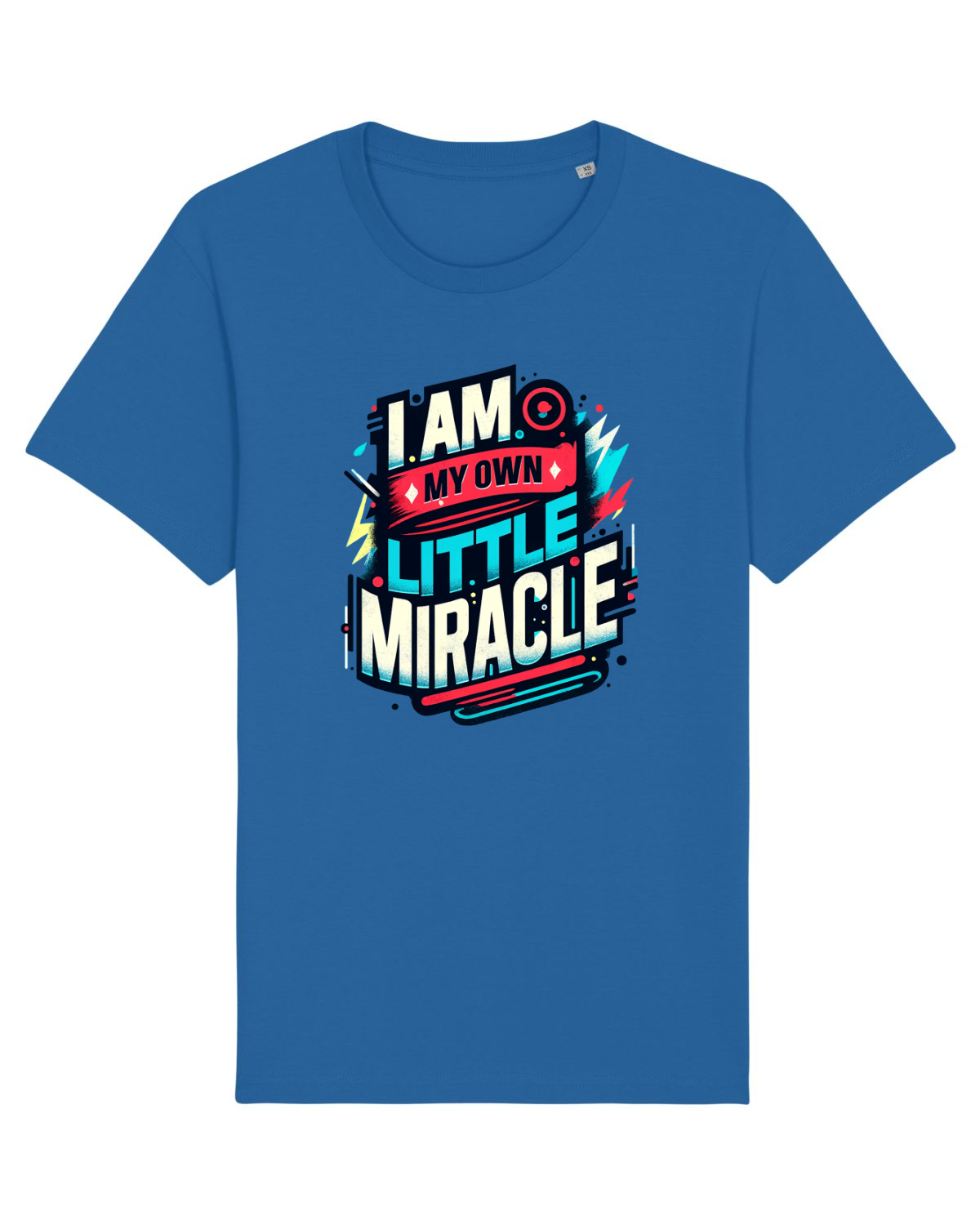 Tricou mânecă scurtă Unisex Rocker Royal Blue