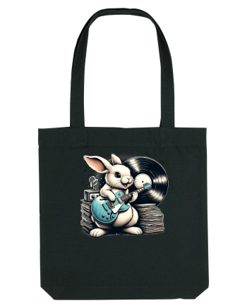Vintage guitar vinyl Easter Rabbit Black