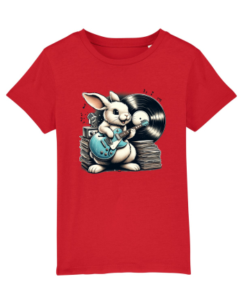 Vintage guitar vinyl Easter Rabbit Red