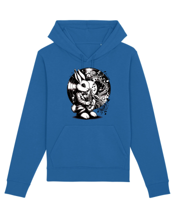 Vintage Easter Rabbit jaz vinyl  Royal Blue