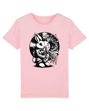 Vintage Easter Rabbit jaz vinyl  Cotton Pink