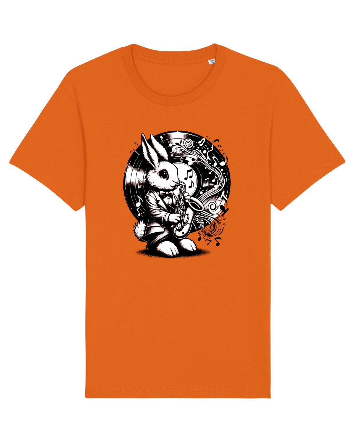 Tricou mânecă scurtă Unisex Rocker Bright Orange