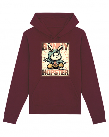 Hopster bunny - skater Easter bunny Burgundy