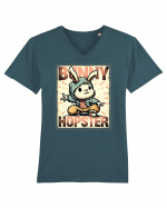 Hopster bunny - skater Easter bunny Tricou mânecă scurtă guler V Bărbat Presenter