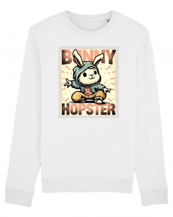Hopster bunny - skater Easter bunny White