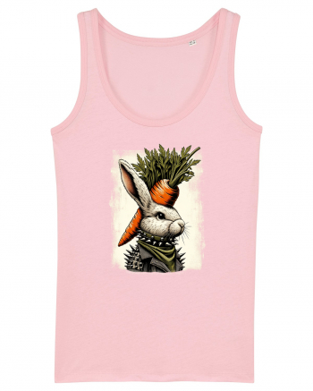 Carrot head - punk Easter bunny Cotton Pink