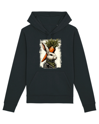 Carrot head - punk Easter bunny Black