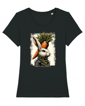 Carrot head - punk Easter bunny Black