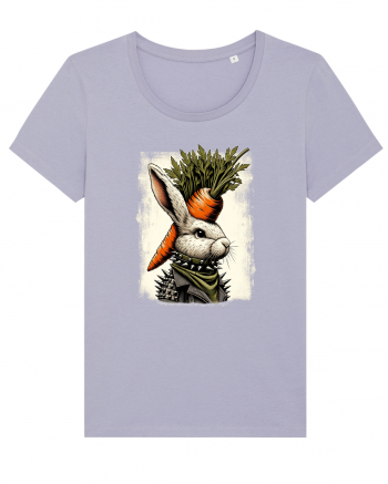 Carrot head - punk Easter bunny Lavender