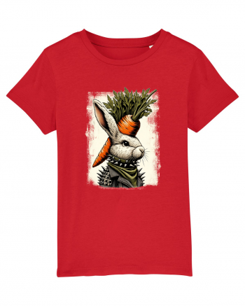 Carrot head - punk Easter bunny Red