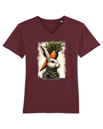Carrot head - punk Easter bunny Burgundy