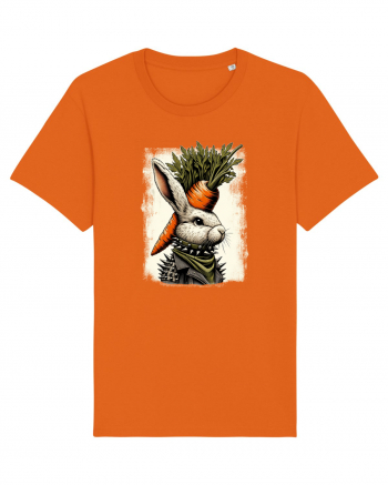 Carrot head - punk Easter bunny Bright Orange