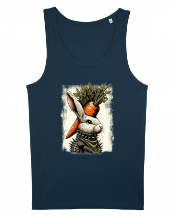 Carrot head - punk Easter bunny Navy