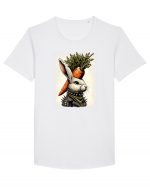 Carrot head - punk Easter bunny Tricou mânecă scurtă guler larg Bărbat Skater