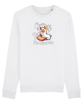 Drama Llama - Llama Drăguța Somnorosa Fără Dramă White