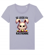 De Paste se lasa cu rastignire Tricou mânecă scurtă guler larg fitted Damă Expresser