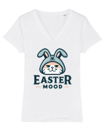 Easter Mood Tricou mânecă scurtă guler V Damă Evoker
