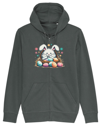 Easter Mood - iepuras dragut cu oua colorate Anthracite