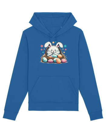 Easter Mood - iepuras dragut cu oua colorate Royal Blue