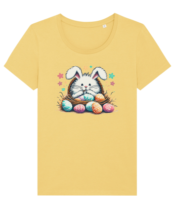 Easter Mood - iepuras dragut cu oua colorate Jojoba