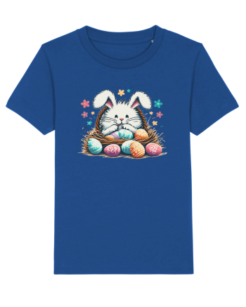 Easter Mood - iepuras dragut cu oua colorate Majorelle Blue