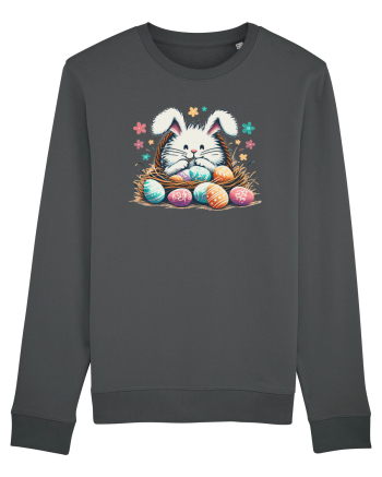 Easter Mood - iepuras dragut cu oua colorate Anthracite