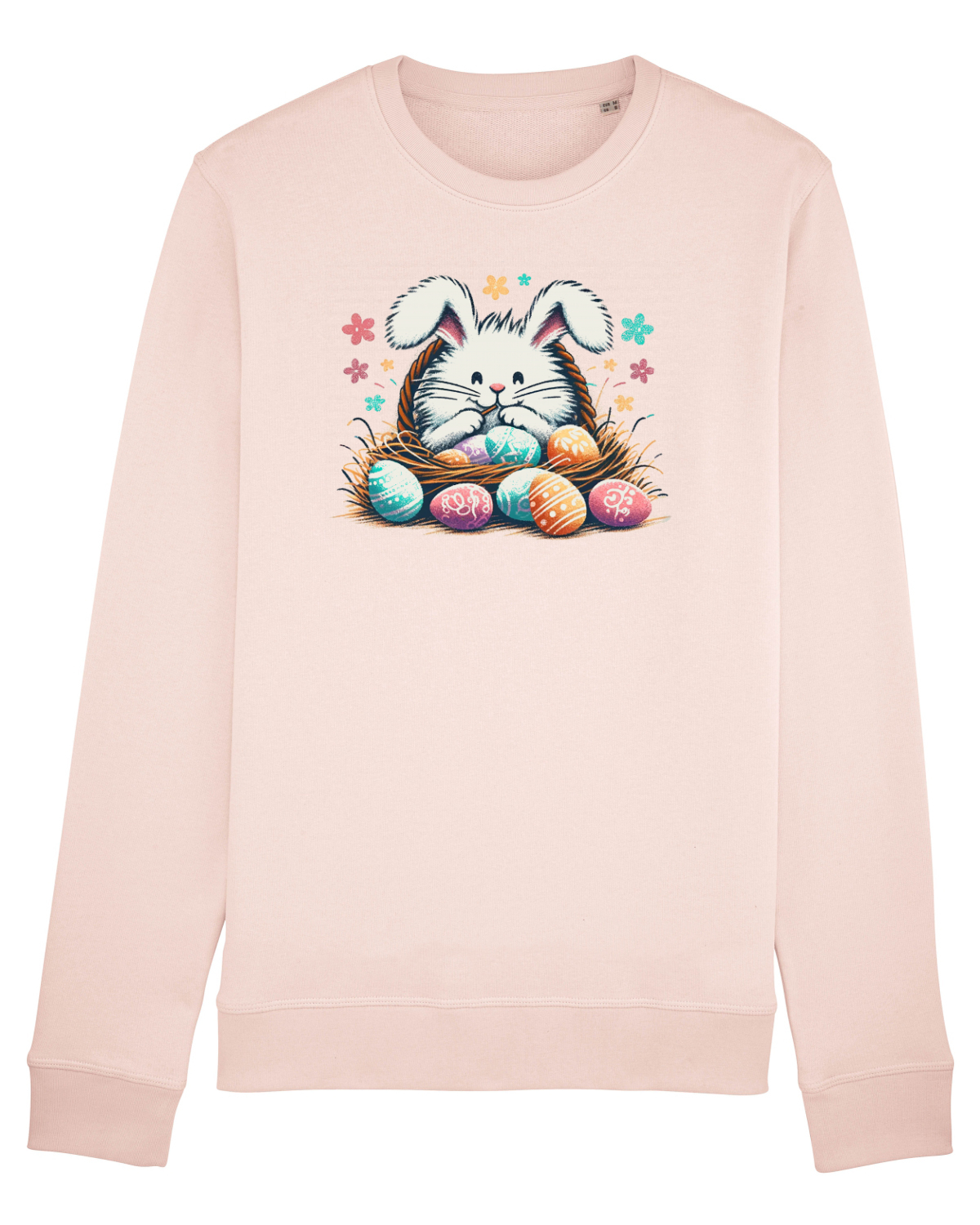 Bluză mânecă lungă Unisex Rise Candy Pink