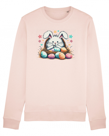 Easter Mood - iepuras dragut cu oua colorate Candy Pink