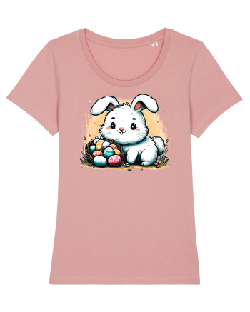 Easter Mood - iepuras dragut cu oua colorate Canyon Pink