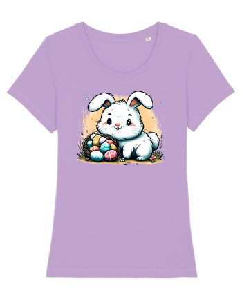 Easter Mood - iepuras dragut cu oua colorate Lavender Dawn