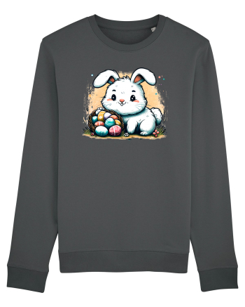 Easter Mood - iepuras dragut cu oua colorate Anthracite