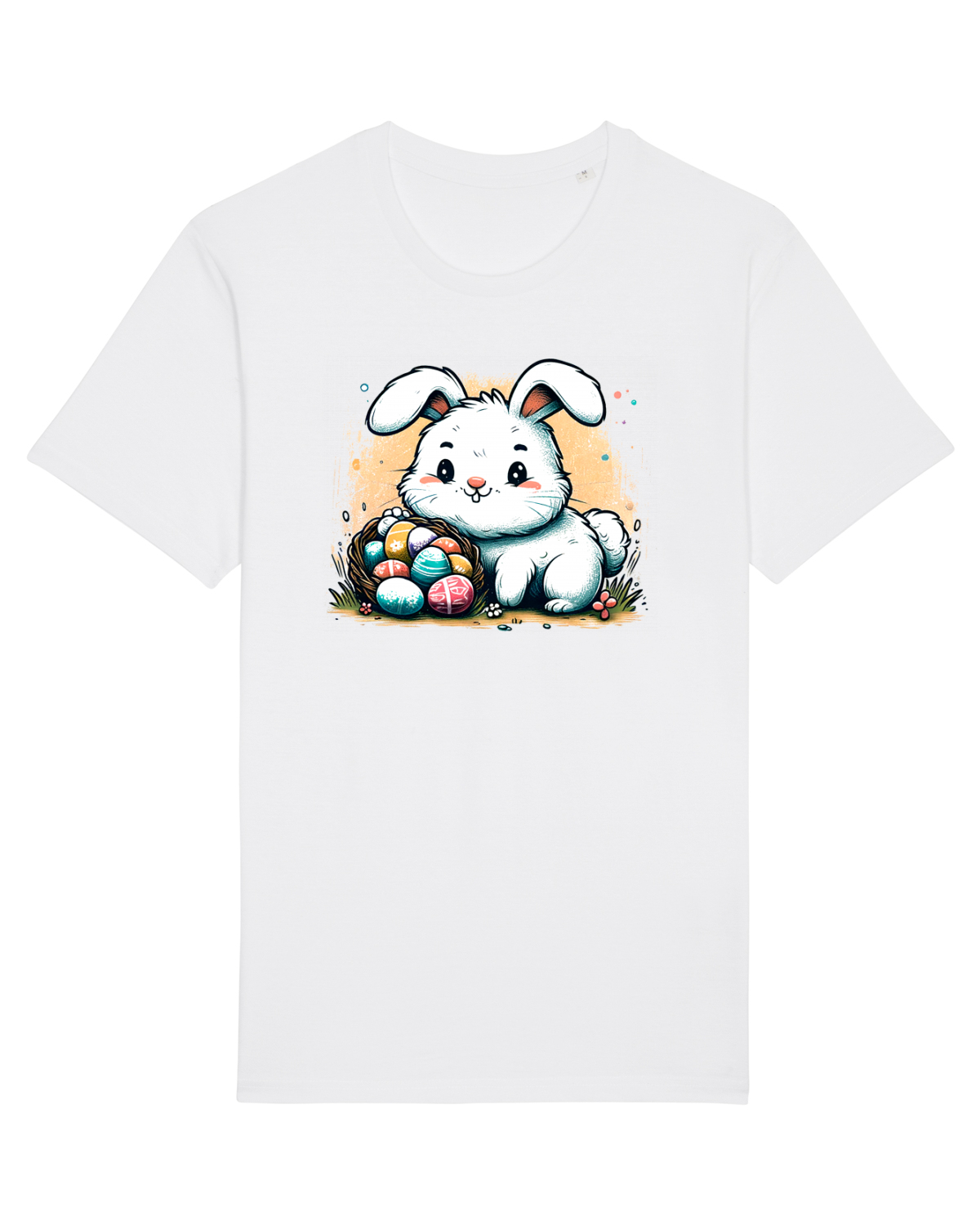 Tricou mânecă scurtă Unisex Rocker White