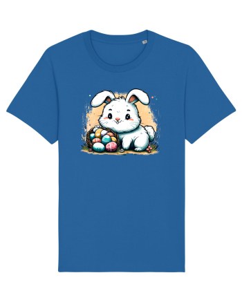 Easter Mood - iepuras dragut cu oua colorate Royal Blue