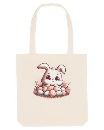 Easter Mood - iepuras dragut cu oua colorate Natural
