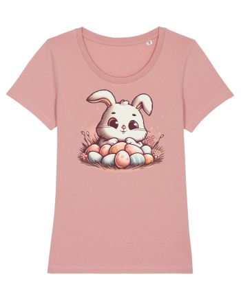 Easter Mood - iepuras dragut cu oua colorate Canyon Pink