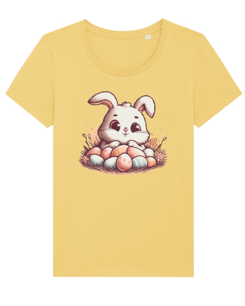 Easter Mood - iepuras dragut cu oua colorate Jojoba